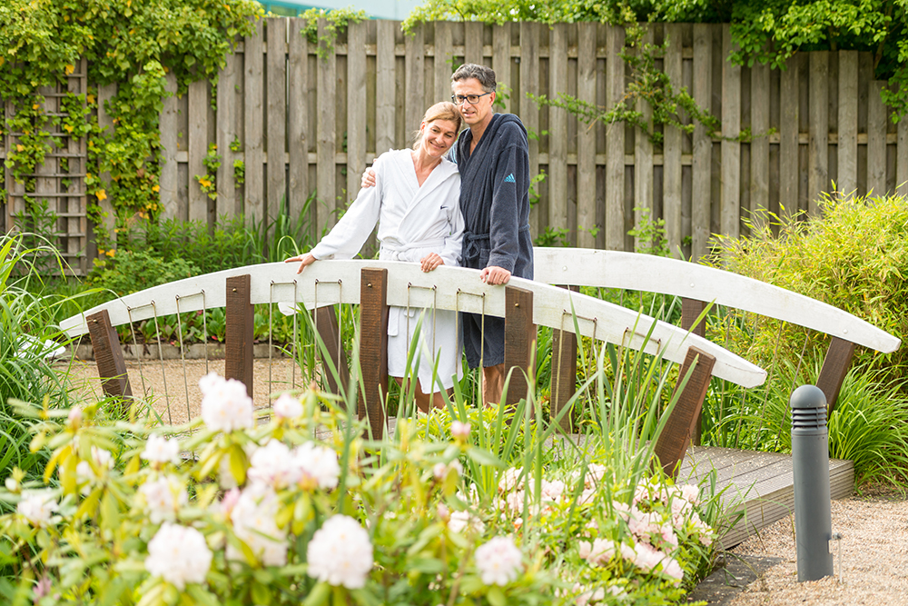Saunagarten in der Jod-Sole-Therme Bad Bevensen